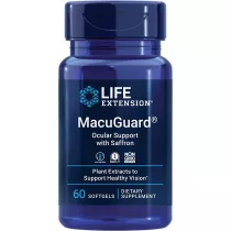 Life Extension MacuGuard Ocular Support with Saffron Suplement diety 60 kaps.