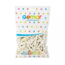 Godan Balony rurki w�oskie bia�e 100 szt.