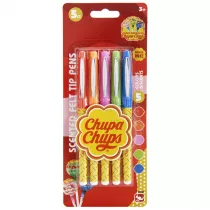 Yamann Cienkie flamastry zapachowe Chupa Chups 5 szt.