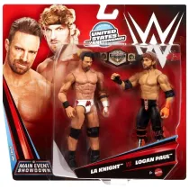 Main Event Showdown LA Knight vs Logan Paul