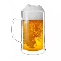 Vialli Design Kufel do piwa z podwjn ciank AMO 1228 500 ml