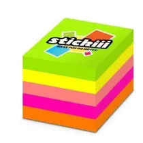 Pastello Kostka samoprzylepna neon 51x51mm 400 kartek