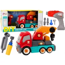 Ci�ar�wka z hakiem do skr�cania DIY pomara� d�wig LeanToys