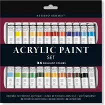 Peter Pauper Press Farby akrylowe 24x12ml