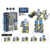 Robot 5w1 skr�cany niebieski Pro Kids