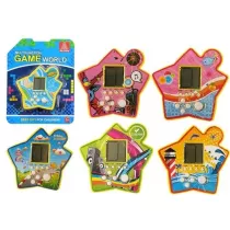 Gra elektroniczna kieszonkowa Tetris gwiazdka (r�owy-pomara�czowy-zielony) LeanToys