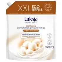Luksja Myd�o w p�ynie Creamy&soft Mleczko Bawe�niane I Prowitamina B5 Zapas 1.5 l