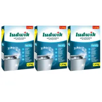 Ludwik S�l ochronna do zmywarek Zestaw 3 x 1.5 kg