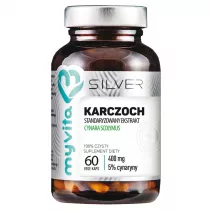 Myvita Silver Karczoch 400 mg Suplement diety 60 kaps.