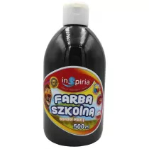 InSpiria Farba szkolna czarna 500 ml
