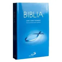 Biblia z rybk� - niebieska z paginat. BR