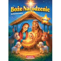 Bo�e Narodzenie Szopka z naklejkami