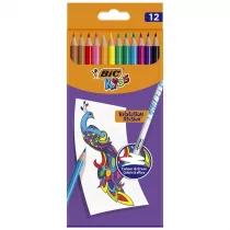 Bic Kredki o��wkowe Kids Evolution Illusion 12 szt.