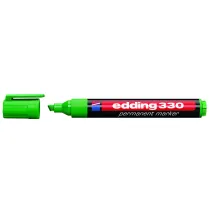 Marker pemanentny Edding 330 zielony �ci�ta konc�wka 1-5mm