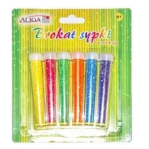 Aliga Brokat sypki bio 6 kolor�w x 4,5g