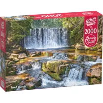 Puzzle 2000 el. Forest Cascade CherryPazzi