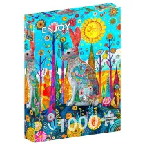Puzzle 1000 Kolorowy zaj�c Enjoy