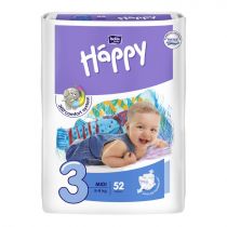 Bella Baby Happy Pieluchy Midi rozmiar 3 (5-9 kg) 52 szt.
