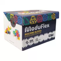 Klocki konstrukcyjne Moduflex - 160 elementw LESZKO