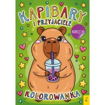 Kapibary i przyjaciele. Kolorowanka