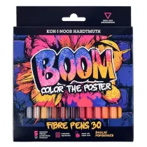 Koh-I-Noor Flamastry Boom 30 kolor�w