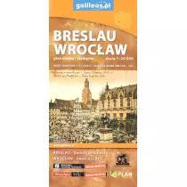 Plan miasta - Wroc�aw Breslau
