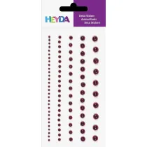 Dekor Art Serwis Pereki smaoprzylepne czerwone 91 szt