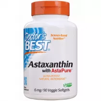 Doctors Best Astaksantyna Suplement diety 90 kaps.