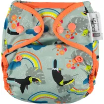 Close Pop-in pieluszka wielorazowa Aio z napami, Toucan