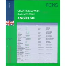 Czasy i czasowniki b�yskawicznie angielski  PONS