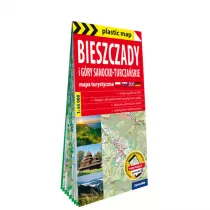 Plastic map Bieszczady i Gry Sanocko-Turczaskie