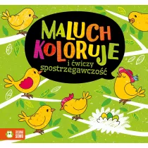 Maluch koloruje i wiczy spostrzegawczo