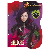 Nalepki do kolekcjonowania A5 Descendants. DERFORM