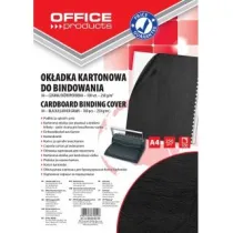 Pbs Ok�adka do bindowania A4 250g. sk�ropodobna czarna Office Products 100szt.20232525-05