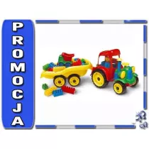 Traktor z przyczep� z klockami Hemar
