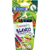 Kamet Flamastry Bianco 6 kolor�w ( pisaki )