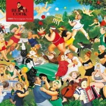 Puzzle 1000 Dobre czasy Beryl Cook Flame Tree