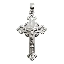 Zawieszka Krzy�yk Posrebrzany 30x18mm