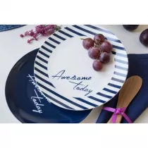 Talerz deserowy porcelanowy Awesome Today 20cm