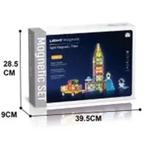 Klocki magnetyczne wiecce 63el