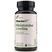 Pharmovit Melatonina z melis Suplement diety 60 kaps.