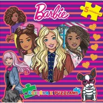 Barbie Ksi��ka z puzzlami