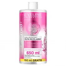 Eveline Cosmetics Facemed+ hialuronowy p�yn micelarny 3w1 650 ml
