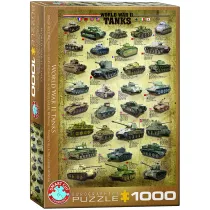 Puzzle 1000 el. Czo�gi II wojny �wiatowej Eurographics