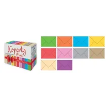 Koperty kolorowe mini 110x76 100szt, Pol-Mak
