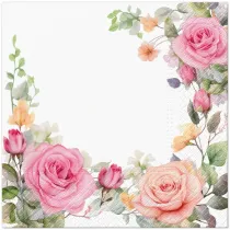 Paw Serwetki Lunch Tete a Tete Gentle Bloom 33x33 20szt./op.