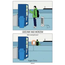 Grzejnik nad morzem: zbi�r nowel graficznych Kogani Oshiro