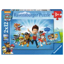 Puzzle 2 x 12 el. Ryder i Psi Patrol Ravensburger