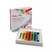 Pentel Pastele do tkanin 7 szt.