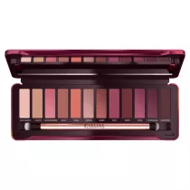 Eveline Cosmetics Ruby Glamour Eyeshadow Palette paleta 12 cieni do powiek 12 g